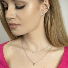 0201526-00245 Серьга-каффа (Серебро 925)