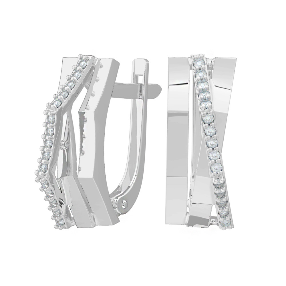 2101560-00775 Серьги (Серебро 925)