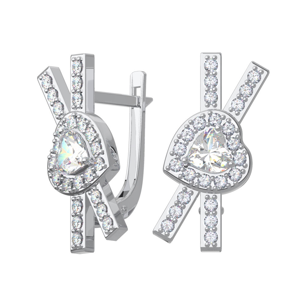 2101574-00775 Серьги (Серебро 925)