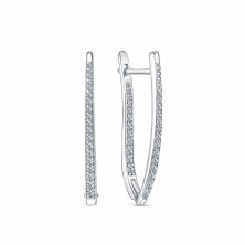 11-2102 Серьги (Серебро 925)