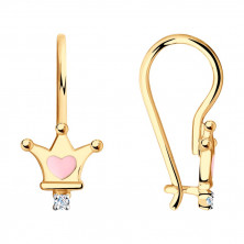 51-120-00685-1 Серьги (Золото 585)