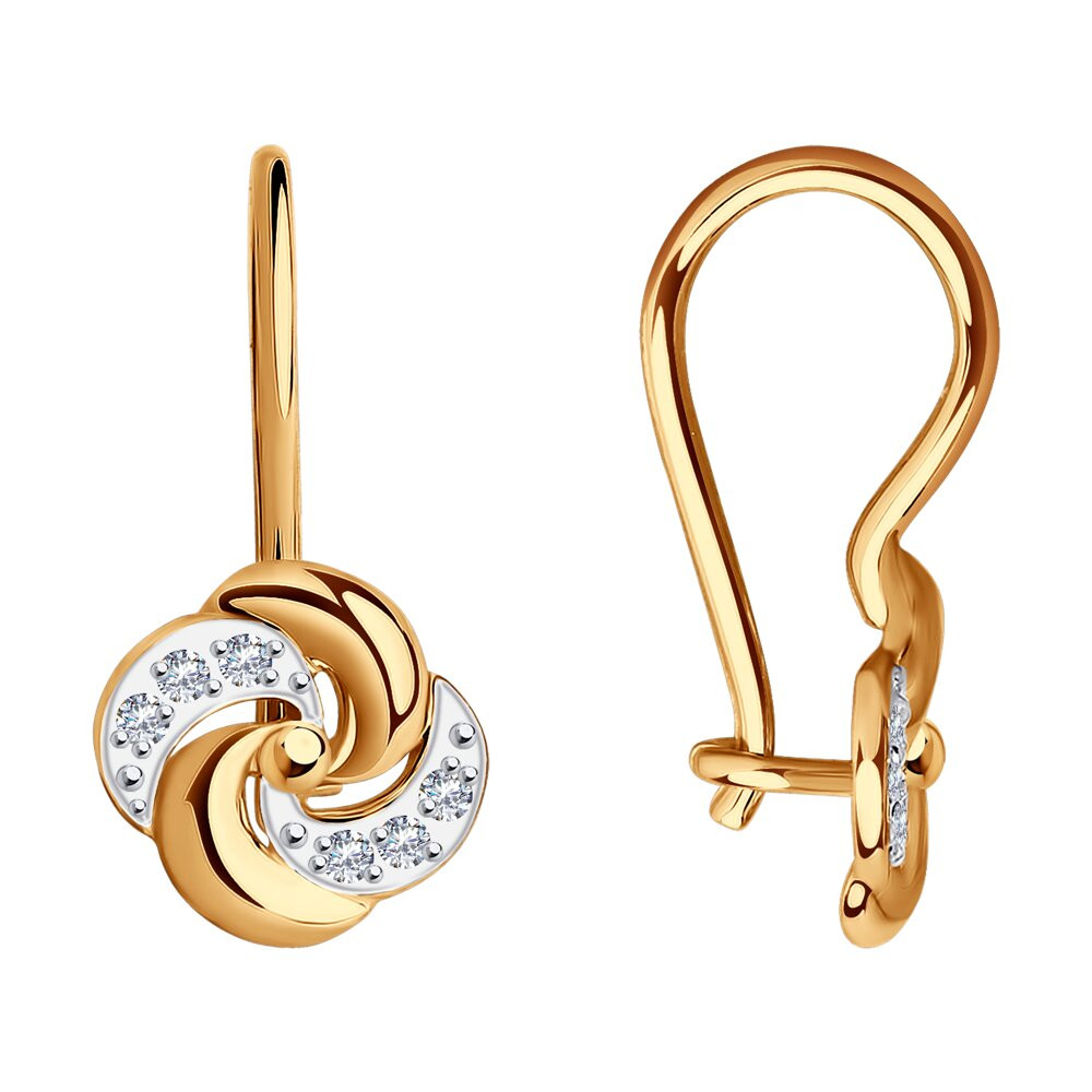 51-120-01484-1 Серьги (Золото 585)