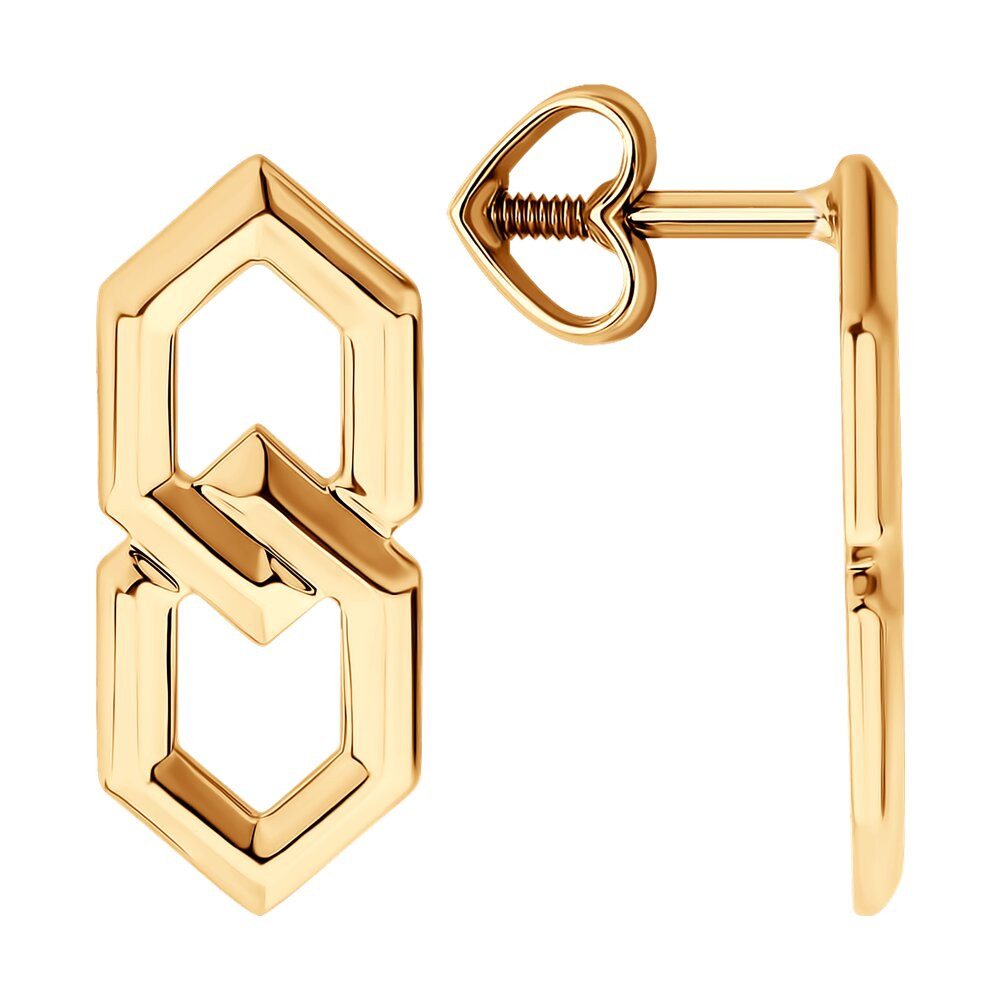 51-122-02922-1 Серьги (Золото 585)