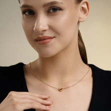 Подвеска золотая пробы 585 без вставок