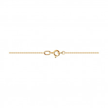 Браслет золотой пробы 585 с фианитом