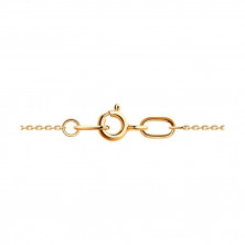 Браслет золотой пробы 585 без вставок