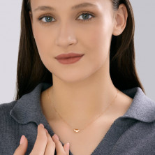 Колье золотое пробы 585 без вставок