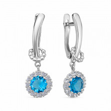 11-0732 топ Серьги (Серебро 925)