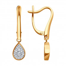 0200278 Серьги (Золото 585)