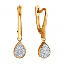 0200278 Серьги (Золото 585)