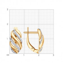 0200803 Серьги (Золото 585)