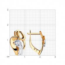 028296 Серьги (Золото 585)